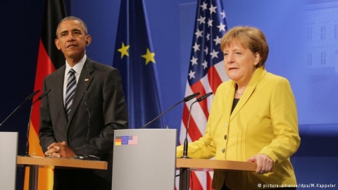 Меркель и Обама призвали к скорейшему выполнению минских соглашений