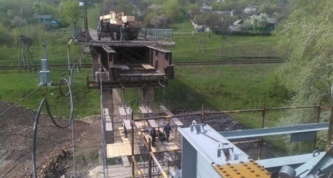 Реконструкция моста между Лисичанском и Северодонецком идёт полным ходом