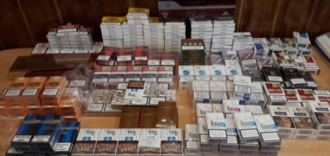Правоохранителями Славянска изъяты контрабандные сигареты
