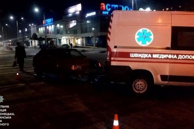 В Северодонецке столкнулись два автомобиля