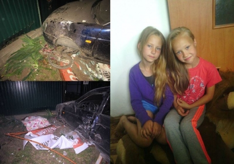 В Василькове похоронили девочек, сбитых пьяным водителем (18+)