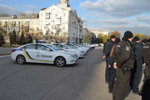 В Краматорске, Дружковке и Олександровке прошёл публичный инструктаж полицейских