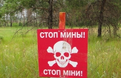 В Луганской области на мине подорвался местный житель