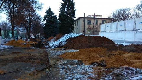 В Дружковке начата реконструкция площади Соборной