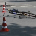 В Мариуполе полицейский при исполнении сбил 8-летнего велосипедиста