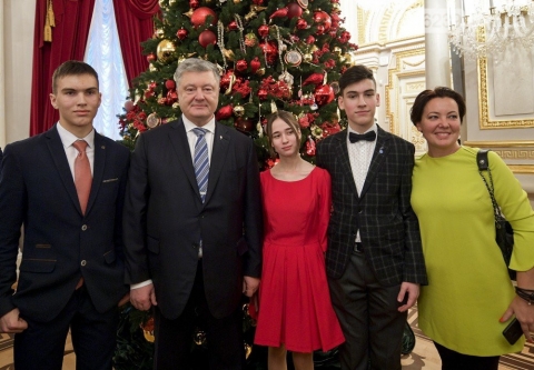 Ученик мирноградского лицея «Гармония» побывал на приеме у Президента Украины
