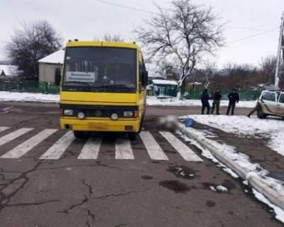 В Донецкой области пенсионерка погибла под колёсами маршрутки 