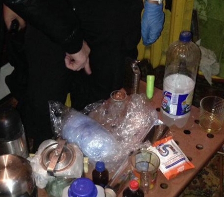 В Северодонецке, благодаря семейной ссоре, была обнаружена нарколаборатория