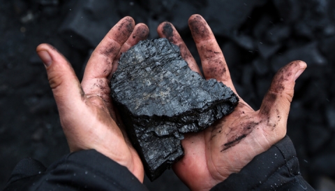 Добыча угля в Доброполье выросла почти втрое