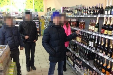 В Краматорске задержали "любителей" элитного алкоголя