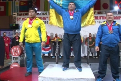 Спортсмен из Краматорска стал чемпионом мира по пауэрлифтингу