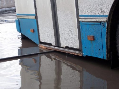 Жители Краматорска требуют демонтировать трамвайные рельсы в городе