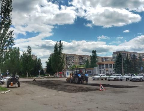 В Дружковке самый дешевый ремонт дорог