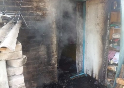 В Рубежном ликвидировали возгорание жилого дома