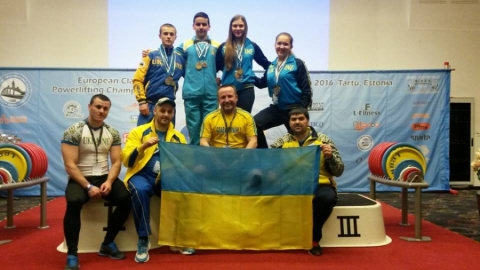 Чемпионы Европы по пауэрлифтингу из Дружковки (ФОТО, ВИДЕО)