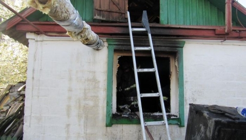 В Лисичанске заживо сгорела женщина