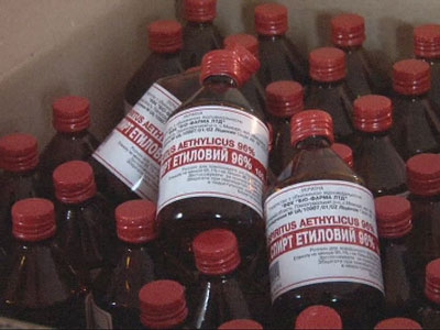 В Украине аптекам запретили продавать спирт