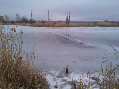 В Дружковке спасли рыбака, который  провалился под лед