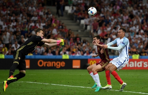 Евро-2016: Англия - Россия 1:1