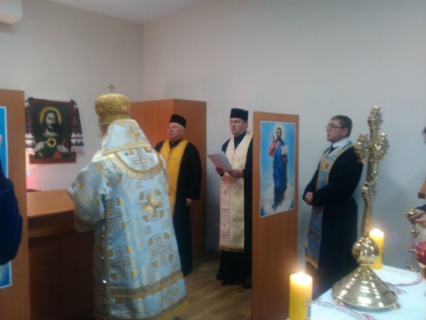 В Славянске появилась новая часовня Украинской греко-католической церкви