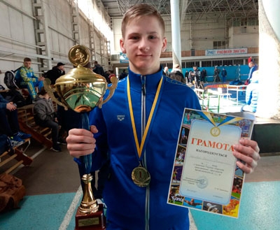 Юный краматорчанин стал чемпионом Украины по греко-римской борьбе