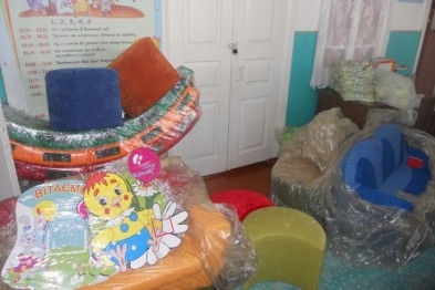 Детский сад Добропольского района получил новые игрушки и оборудование