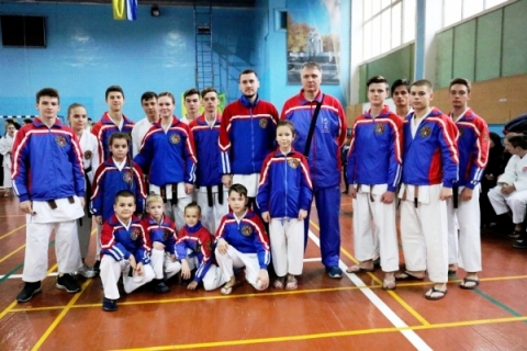 Каратисты из Бахмута завоевали 16 золотых медалей Кубка Украины