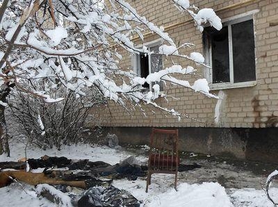 В Донецкой области заживо сгорел пенсионер