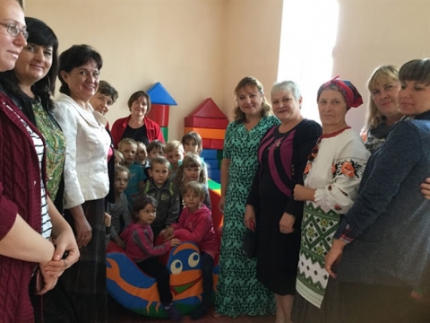 Дети Добропольского района получили новое игровое пространство