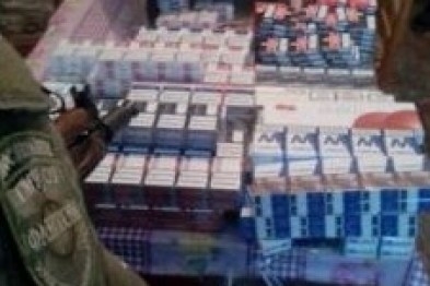 На рынке Северодонецка торговали контрабандными сигаретами