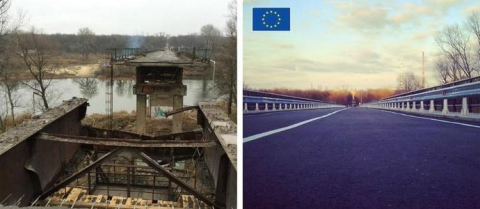 Мост через реку Северский Донец признан лучшим проектом ЕС