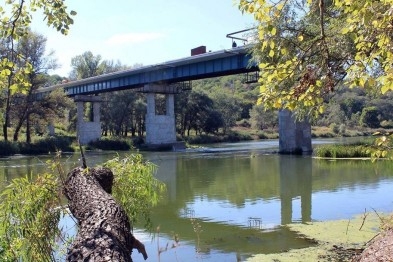 Опубликованы фото ремонта моста между Северодонецком и Лисичанском