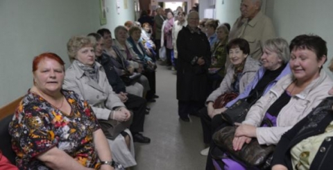 В Краматорск нахлынут пенсионеры из Славянска