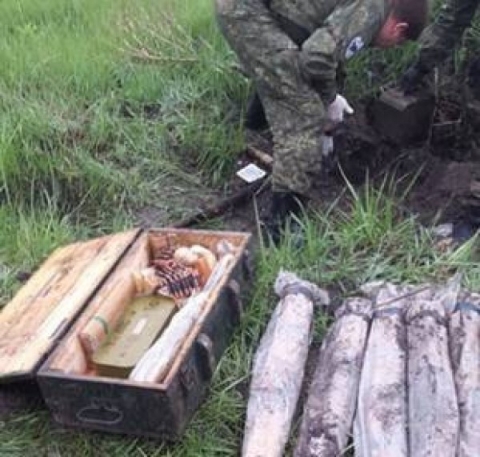 Сотрудники СБУ обнаружили возле Днепропетровска 11 гранатометов