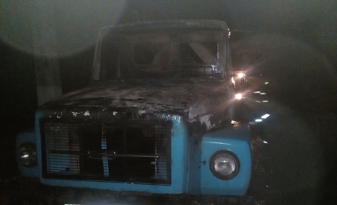 Краматорчанин сгорел заживо в кабине автомобиля
