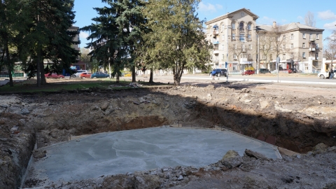 Площадь в Дружковке полностью преобразится уже в этом году (ФОТО)