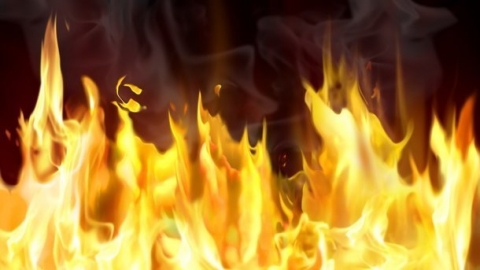 В Краматорске во время пожара сгорел человек