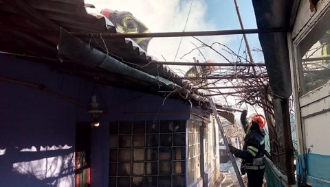 В Лисичанске заживо сгорело двое человек