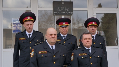 В Дружковке начала работать муниципальная полиция