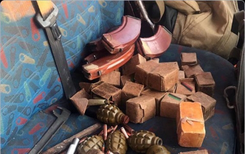 В Бахмуте задержали автомобиль со смертоносным грузом
