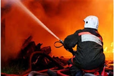 На Доброполье пожар уничтожил 9 тонн сена