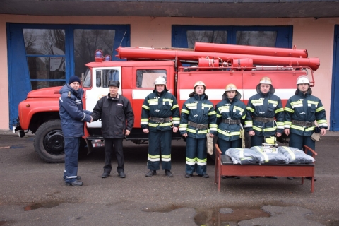 Спасатели Рубежного получили новую форму и технику