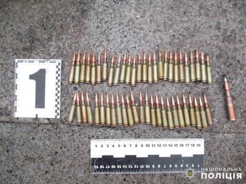 Дружковчанин нашел в лесополосе 50 патронов