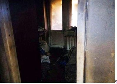 В Краматорске в огне погибла пара алкоголиков