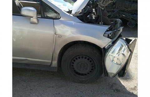 В Мариуполе счастливый именинник разбил автомобиль своего гостя