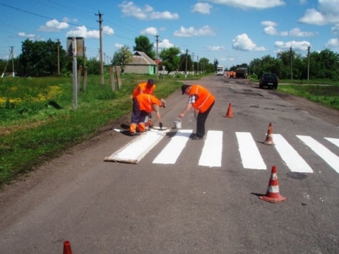 Продолжаются ремонтные работы на трассе Доброполье-Лиман