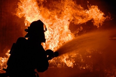 В Северодонецке спасли курильщика из пожара