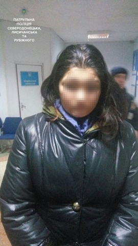 Бдительный житель Лисичанска "сдал" в полицию юную преступницу из Николаева