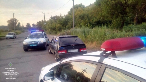 В Северодонецке пьяный водитель устроил гонки с полицейскими