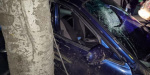 В Лисичанске пьяный водитель разбил авто